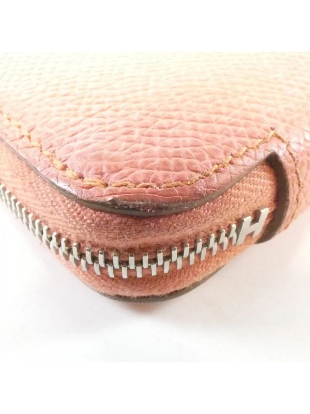 Hermes Grand Fil D'argent Silk in Compact Wallet